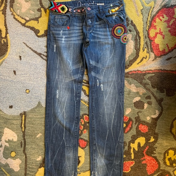 Desigual Denim - Desigual Regular Fit Limited Edition Jeans